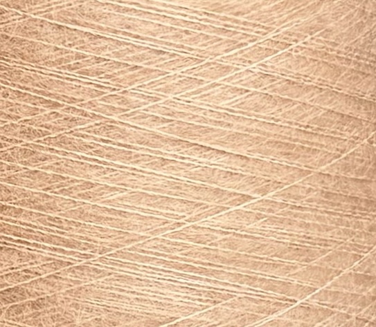 Manifattura Sesia Art. Vivienne 850 m / 100 g – Garn aus Kid Mohair und Maulbeerseide col. Hellbeige 5874